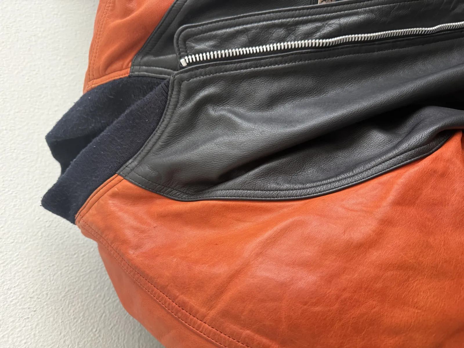 Harley Davidson Leather Bomber Jacket